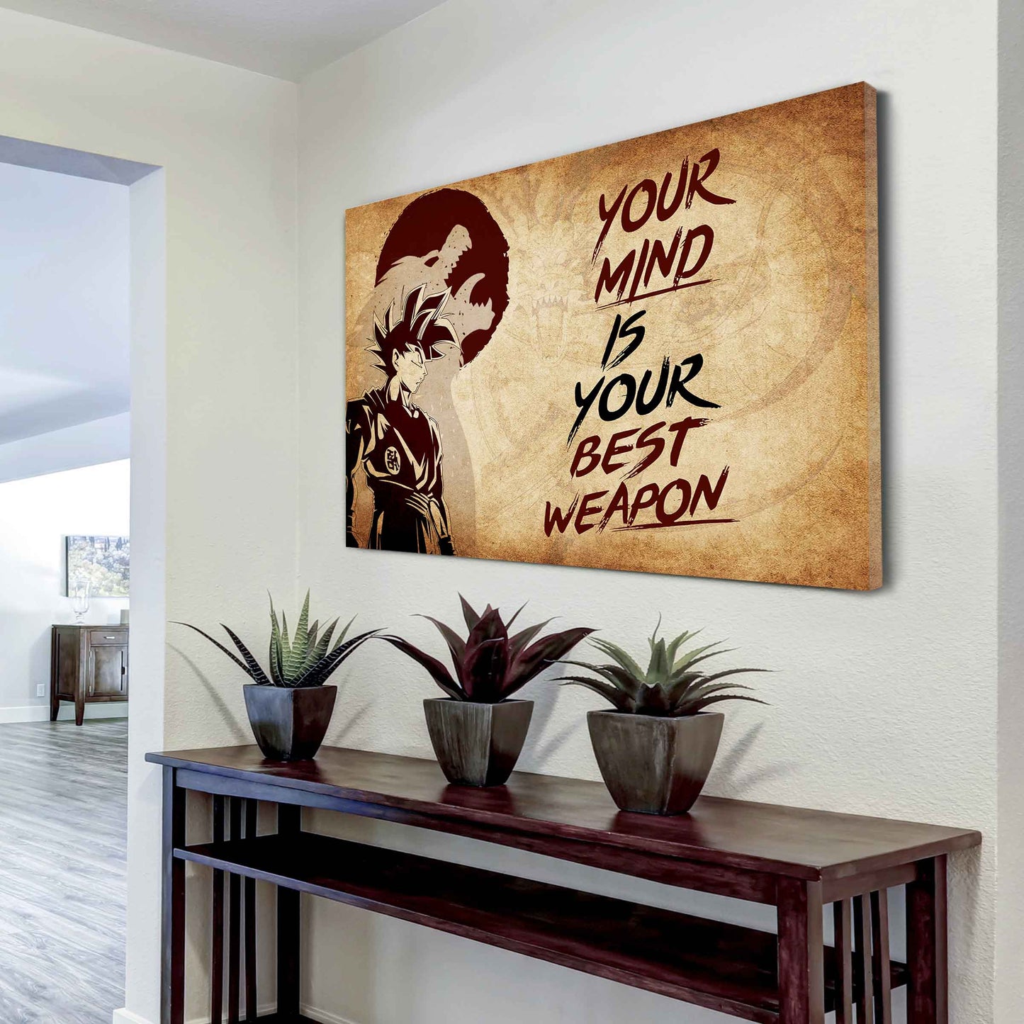 Soldier Poster Canvas Your Mind Is Your Best Weapon Best Gift