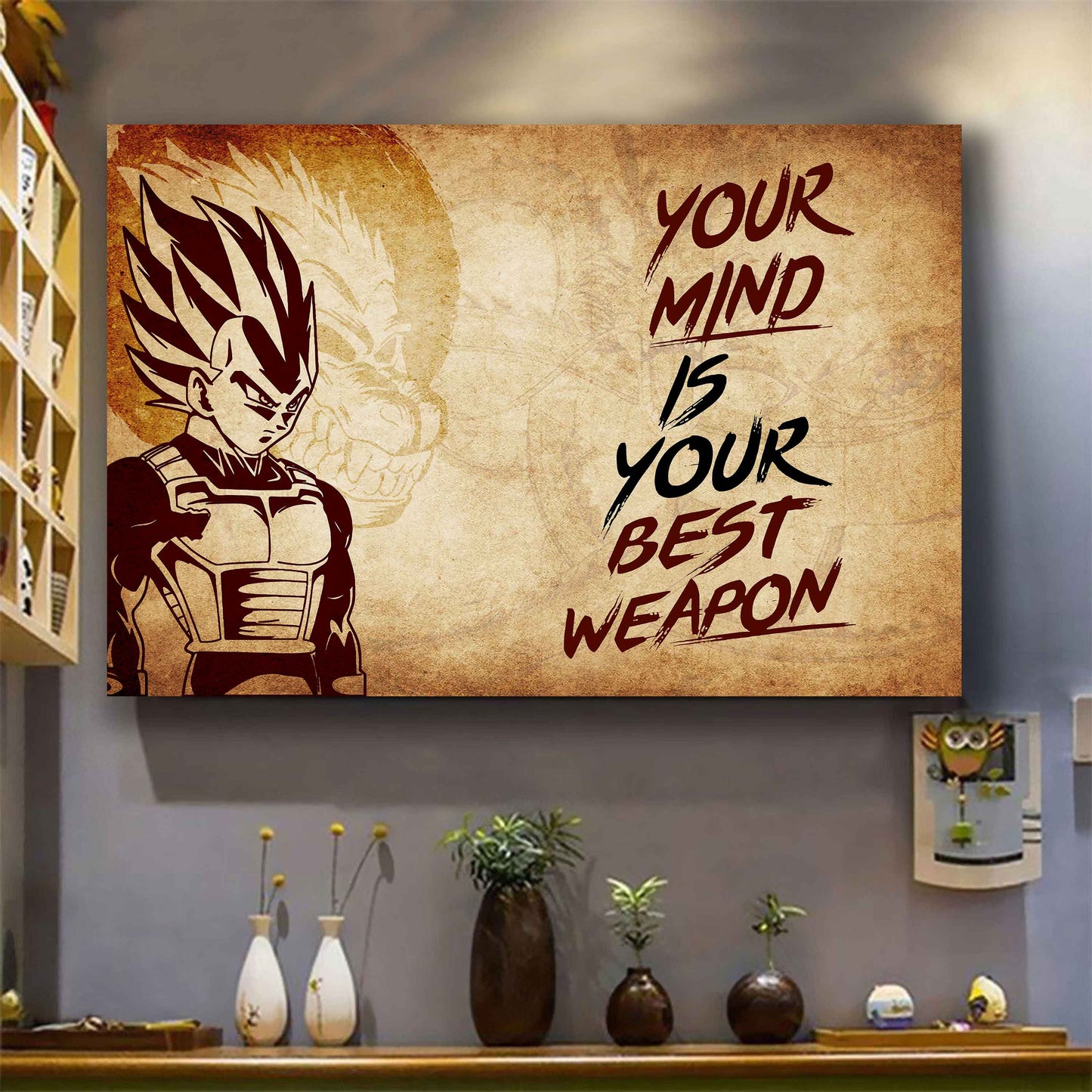 Soldier Poster Canvas Your Mind Is Your Best Weapon Best Gift