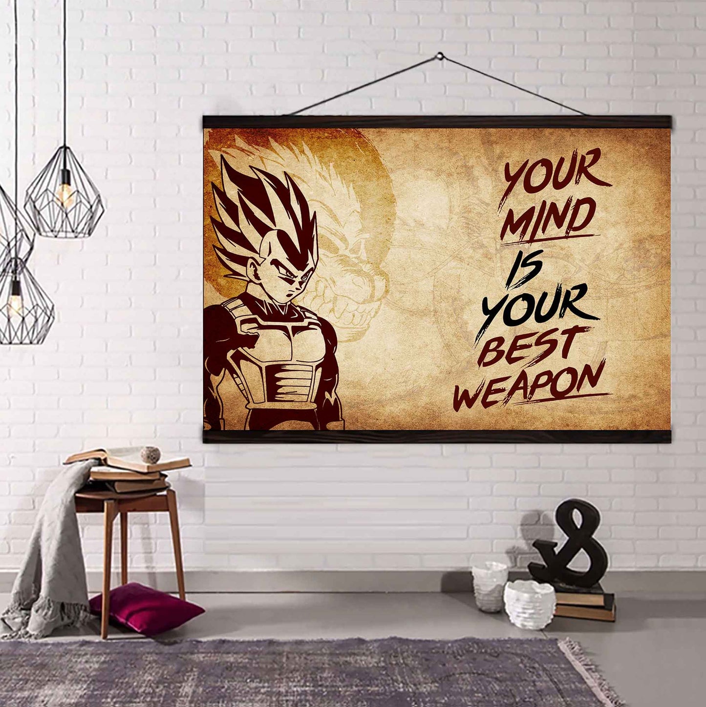 Soldier Poster Canvas Your Mind Is Your Best Weapon Best Gift