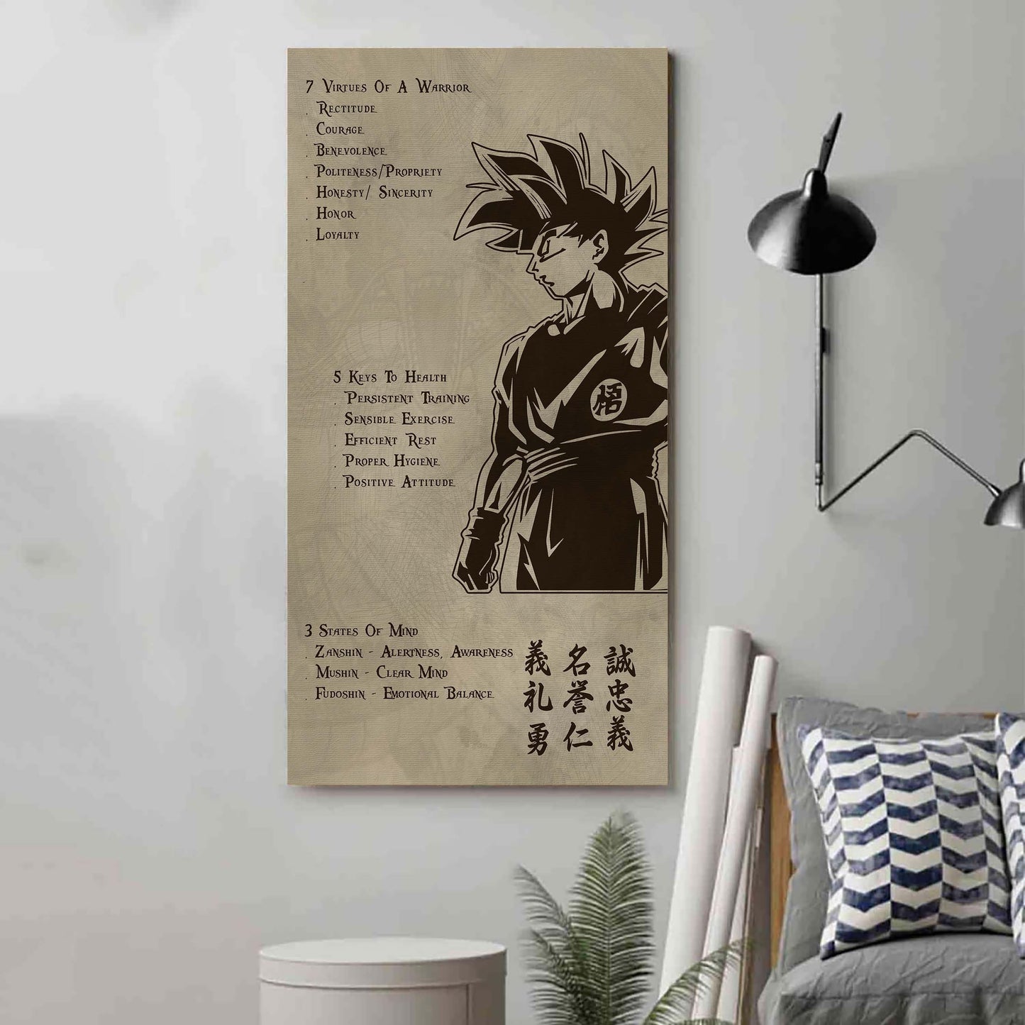 VGT 7 5 3 Code New Vertical Poster Canvas Wall Art (Ver2)