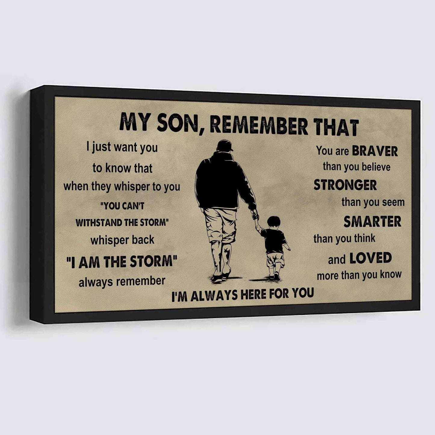 Soldier To My Daughter Remember That When They Whisper To You Whisper Back I'm The Storm I'm Always Here For You