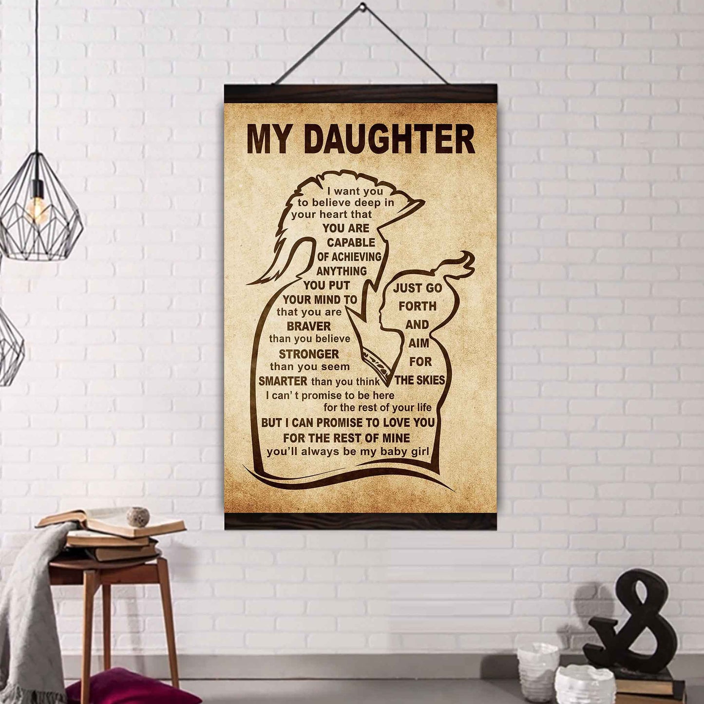 Personalized Family Poster Canvas That You Are Braver Than You Believe To My Son Gift From Dad Gift For Your Son