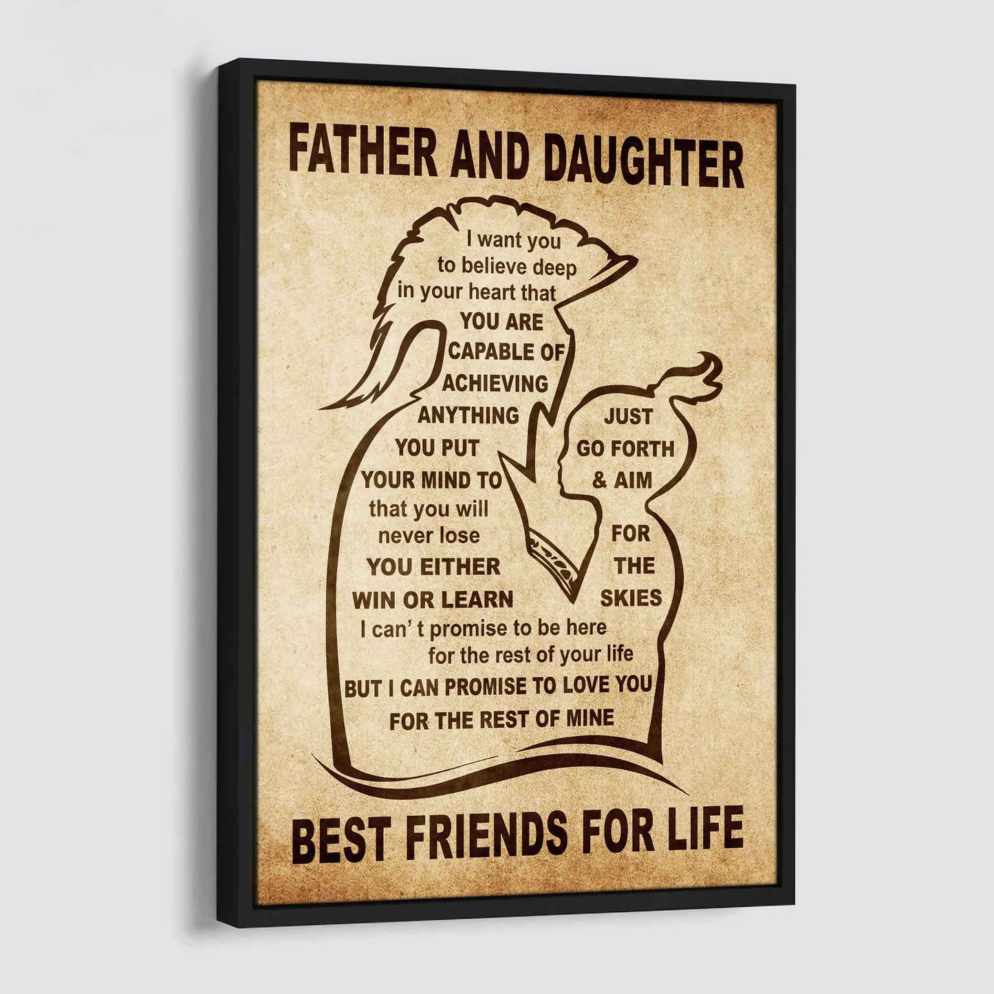 Personalized Family Poster Canvas You Will Never Lose You Either Win Or Learn To My Son Gift From Dad Gift For Your Son
