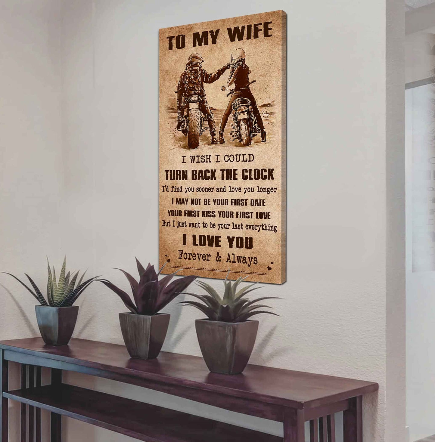 Samurai Poster Canvas To My Wife If I Could Give You One Thing In Life - How Special You Are To Me Gift For Your Wife