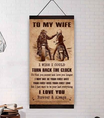 Samurai Poster Canvas To My Wife If I Could Give You One Thing In Life - How Special You Are To Me Gift For Your Wife