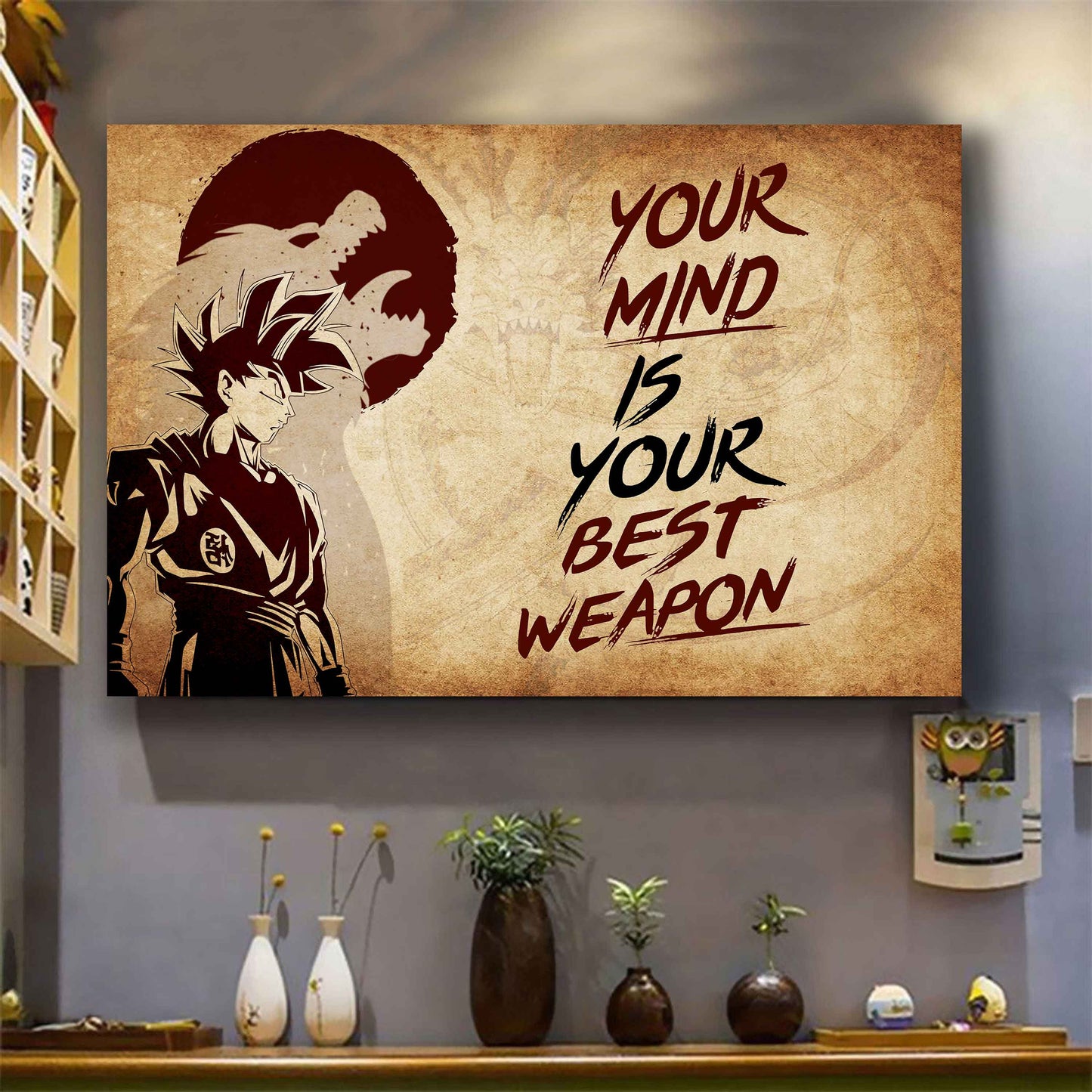 Soldier Poster Canvas Your Mind Is Your Best Weapon Best Gift