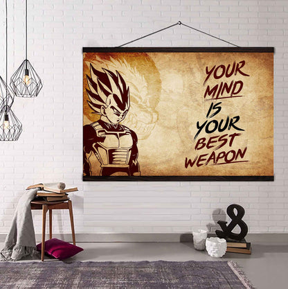 Soldier Poster Canvas Your Mind Is Your Best Weapon Best Gift