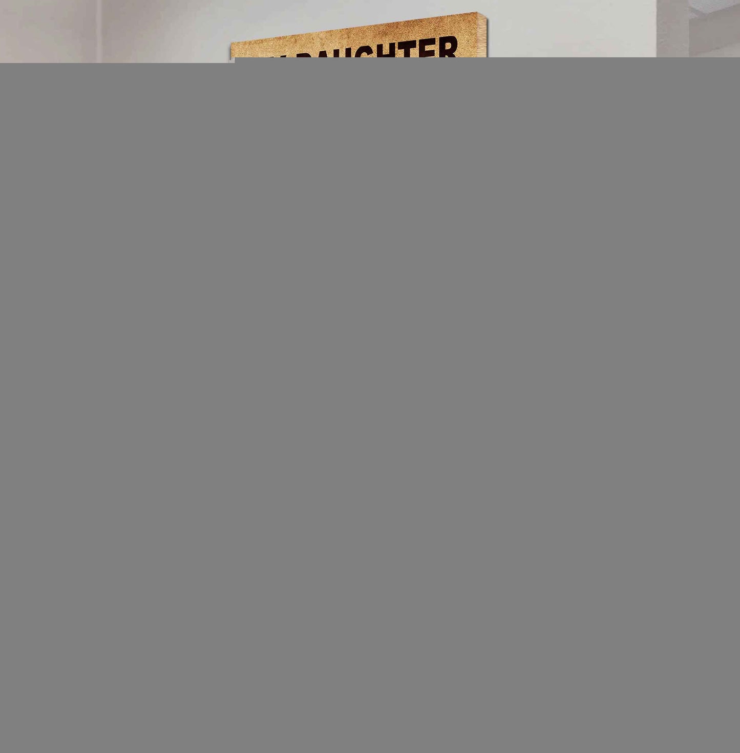 Personalized Family Poster Canvas My Daughter Gift From Mom For Your Daughter With Motivational Message