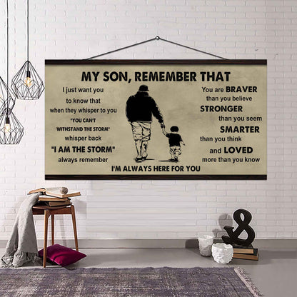 Soldier To My Daughter Remember That When They Whisper To You Whisper Back I'm The Storm I'm Always Here For You