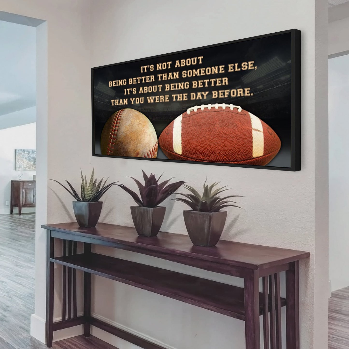 MMA Boxing Basketball It is not About Being Better Than Someone Else It is about being better than you were the day before