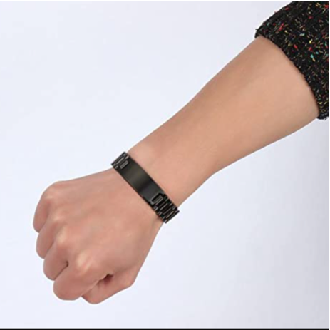 Biker double side bracelet, When life gets you down, remember. It’s only one down, the rest is up.