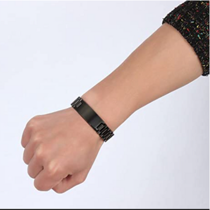 Samurai brother Forever Customizable engraved brother bracelet double sided gift from brother, in the darkest hour, When the demons come call on me brother and we will fight them together