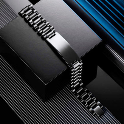 PC Brother Forever Customizable engraved brother bracelet double sided gift from brother, in the darkest hour, When the demons come call on me brother and we will fight them together